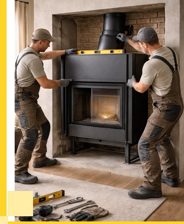 Установка каминных топок в Кстове под ключ от 18331 р. | ЭриданКсв