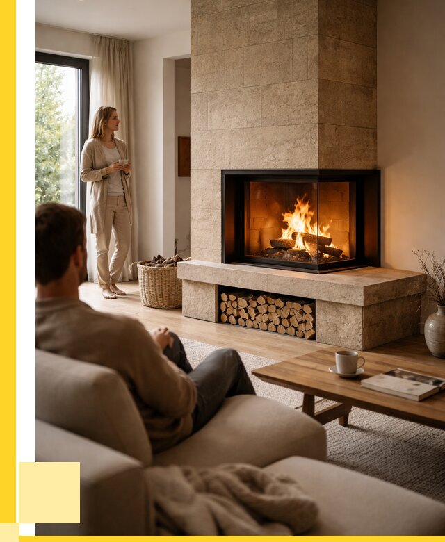 Угловые камины из кирпича установка в Кстове от 152760 р. ЭриданКсв