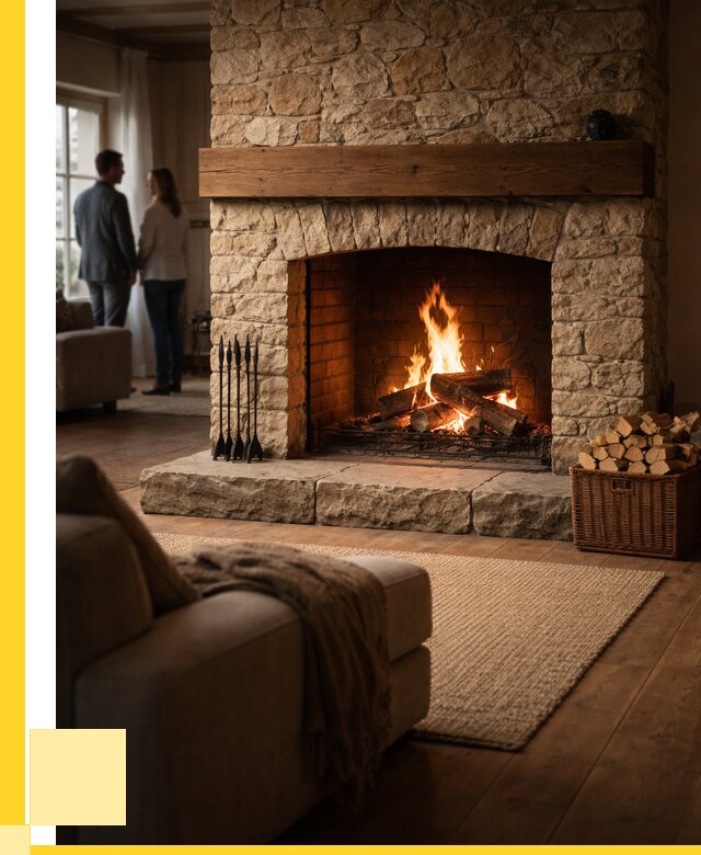 Открытые камины под ключ в Кстове от 152760 р. ЭриданКсв