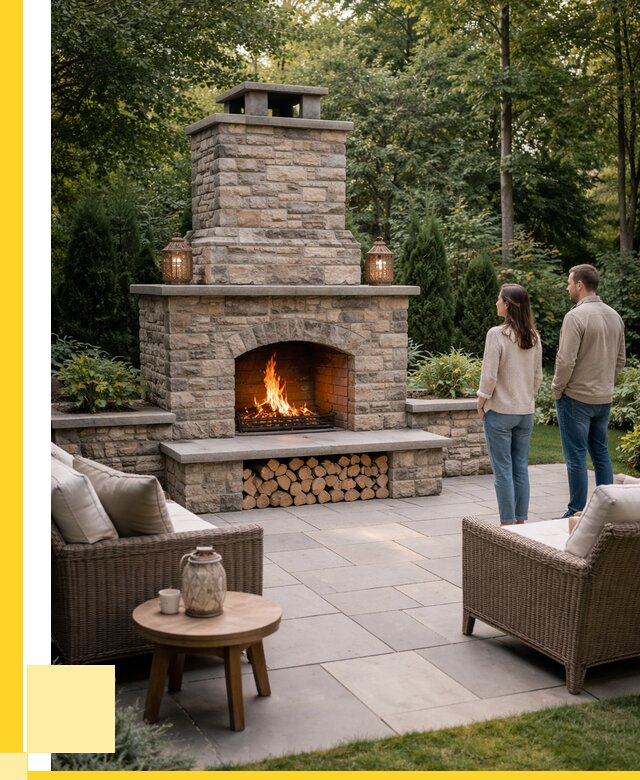 Уличные камины из кирпича в Кстове от 152760 р. | ЭриданКсв