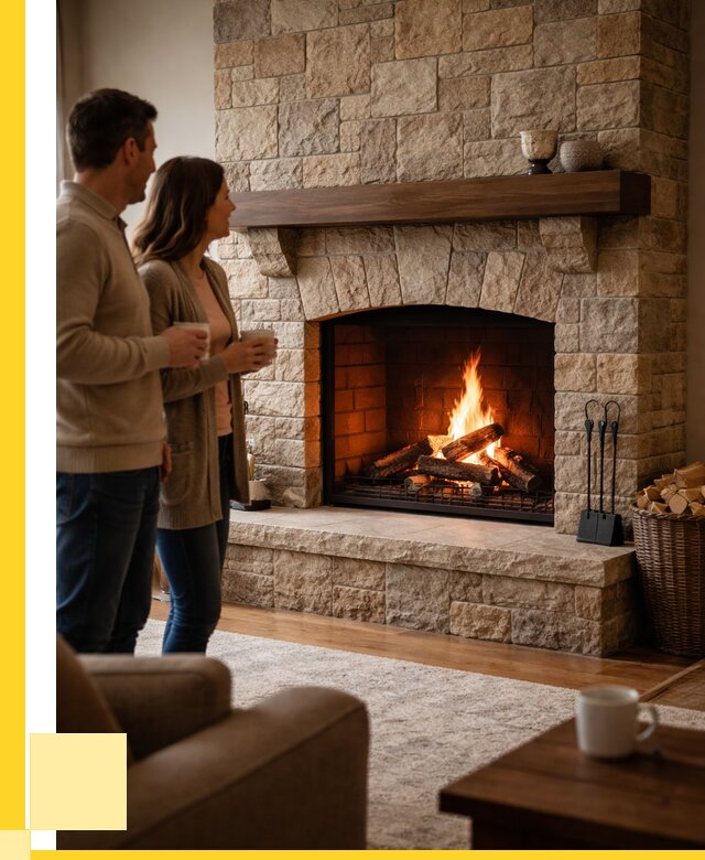 Каменные камины на заказ в Кстове от 183312 р. | ЭриданКсв