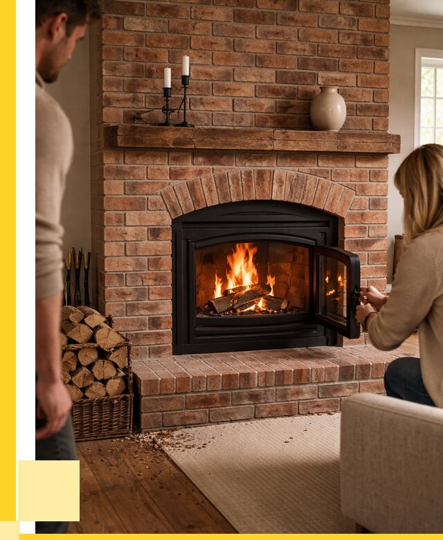 Кирпичные камины под ключ в Кстове от 152760 р. | ЭриданКсв