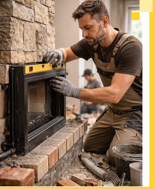 Дровяные камины под ключ в Кстове: монтаж, обустройство