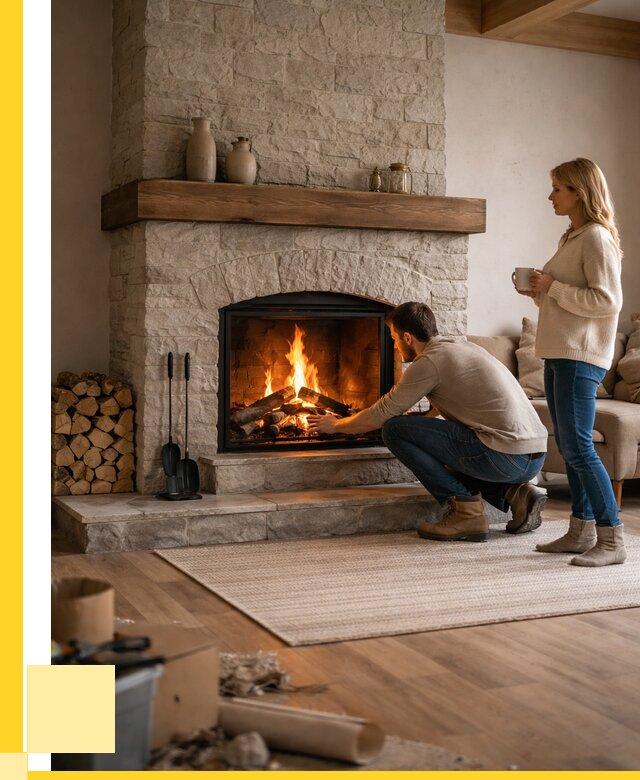 Камины для загородного дома в Кстове от 356440 р., ЭриданКсв