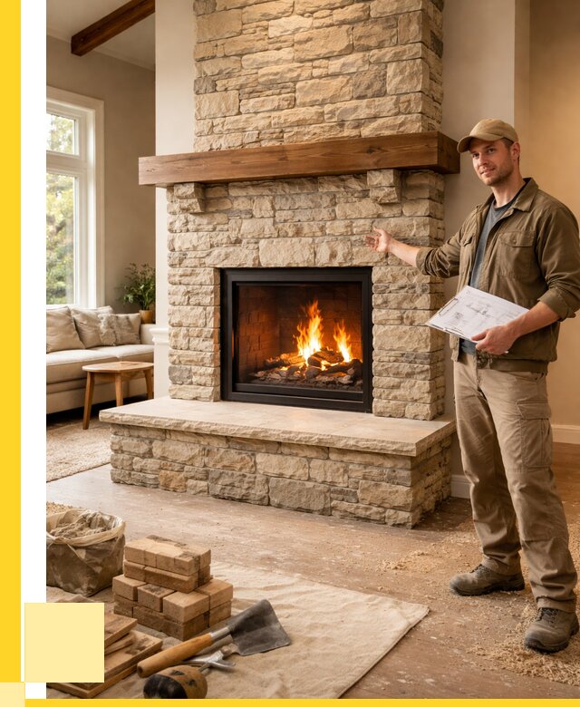 Камины под ключ в Кстове от 183312 р. | ЭриданКсв — установка