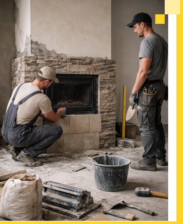 Камины под ключ в Кстове: проект, изготовление и монтаж