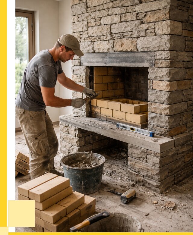 Кладка каминов и камина в Кстове от 25460 р. ЭриданКсв