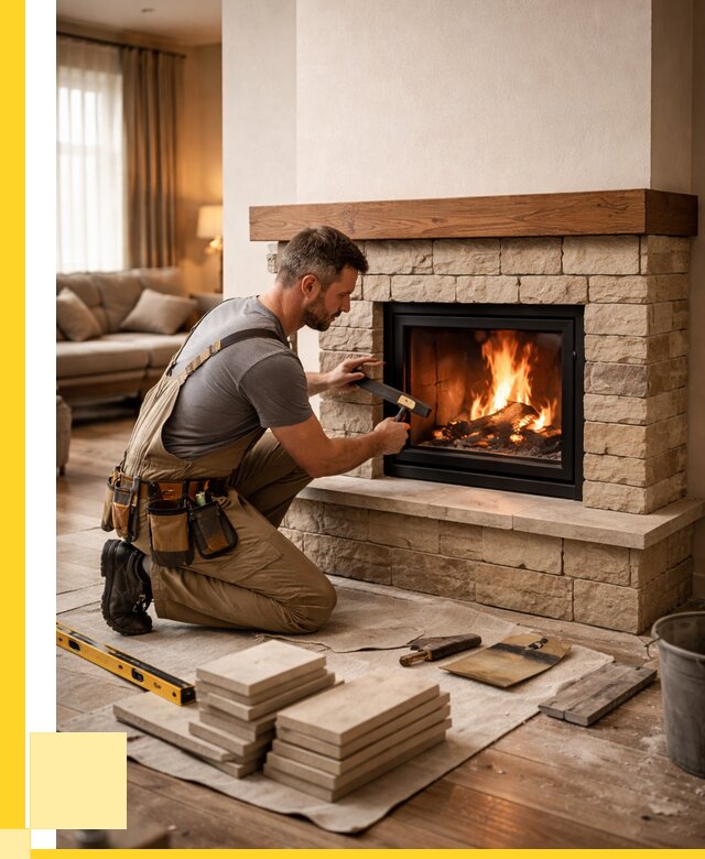 Строительство каминов в Кстове от 152760 р., ЭриданКсв - под ключ