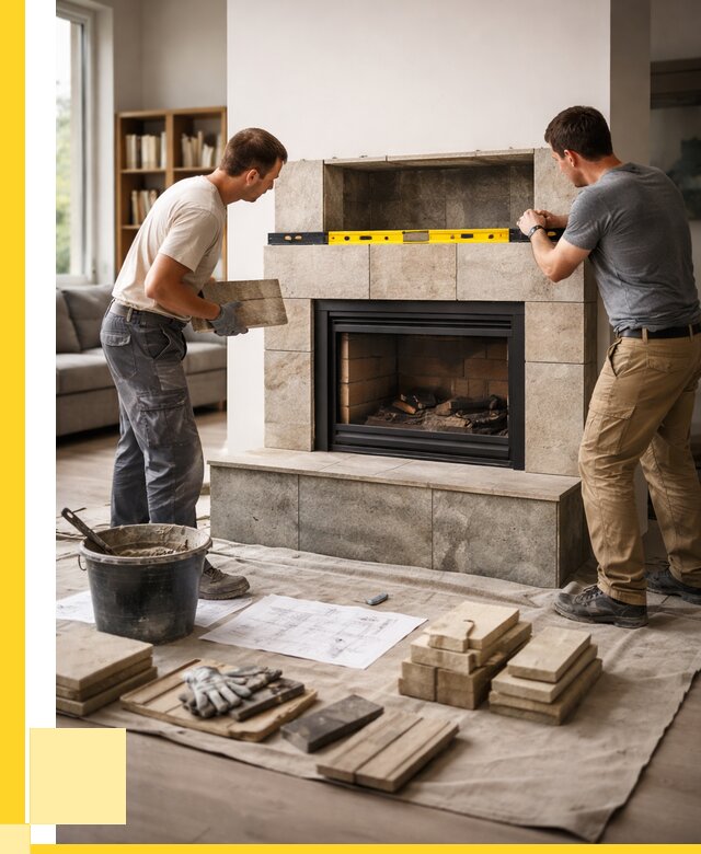 Монтаж каминов и установка в Кстове от 45828 р. | ЭриданКсв