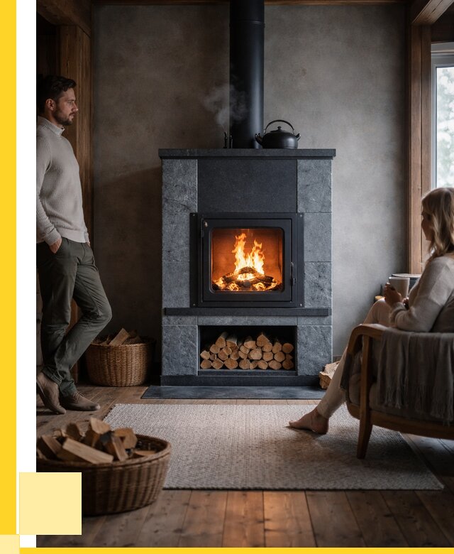 Каминопечи из кирпича в Кстове под ключ от 122208 р., ЭриданКсв