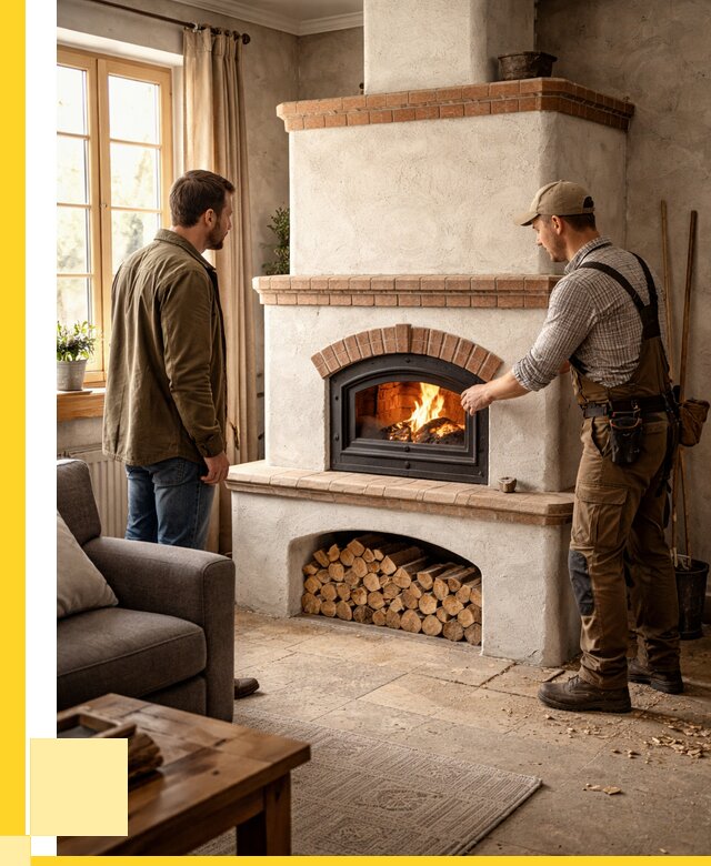 Печи камины в Кстове: кирпичные, изразцовые от 61104 р. | ЭриданКсв