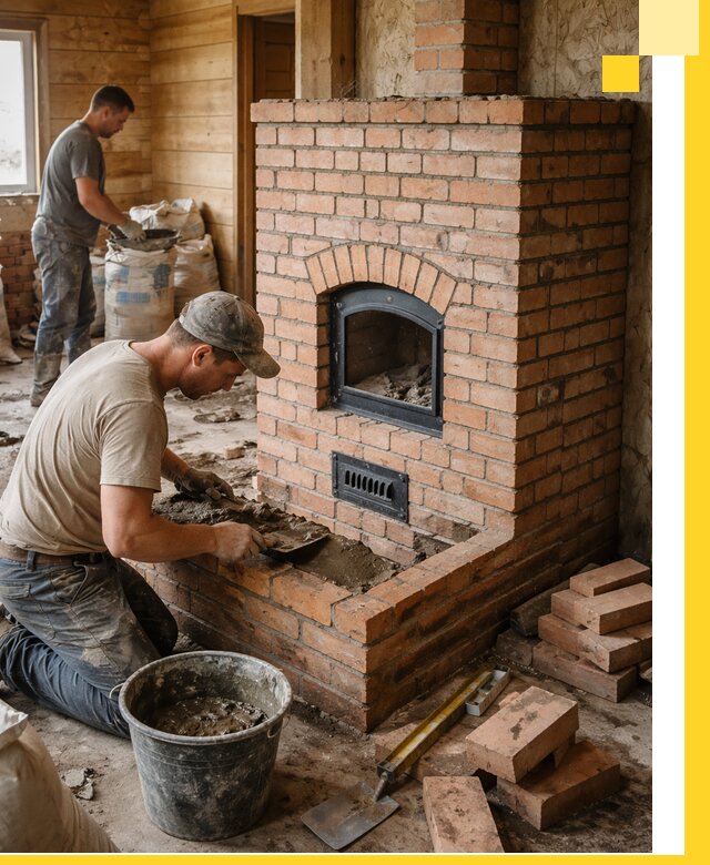 Профессиональное строительство печей в Кстове под ключ
