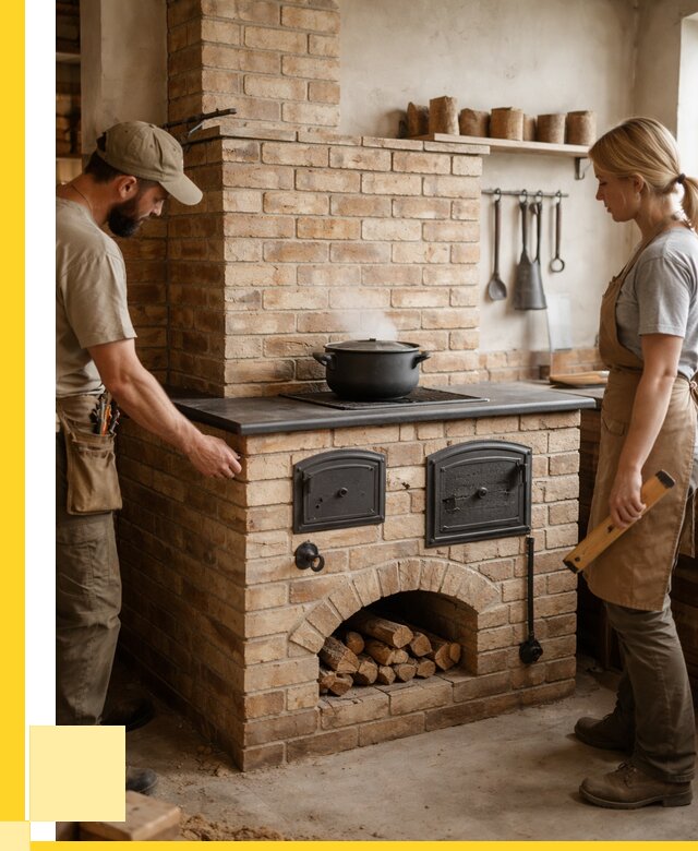 Варочно отопительные печи в Кстове от 91656 р. | ЭриданКсв