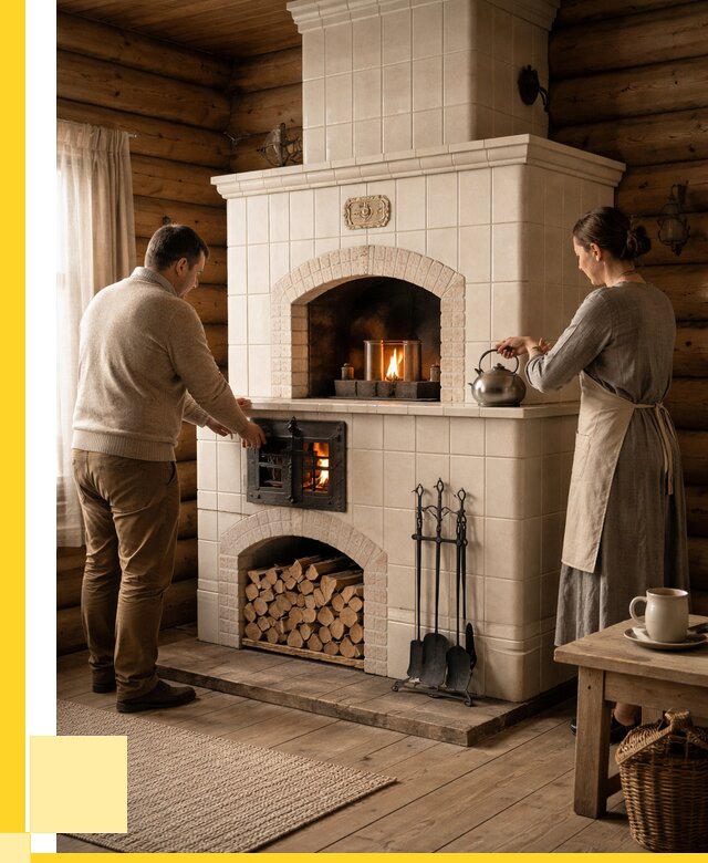 Русские печи в Кстове: установка от 152760 р. ЭриданКсв