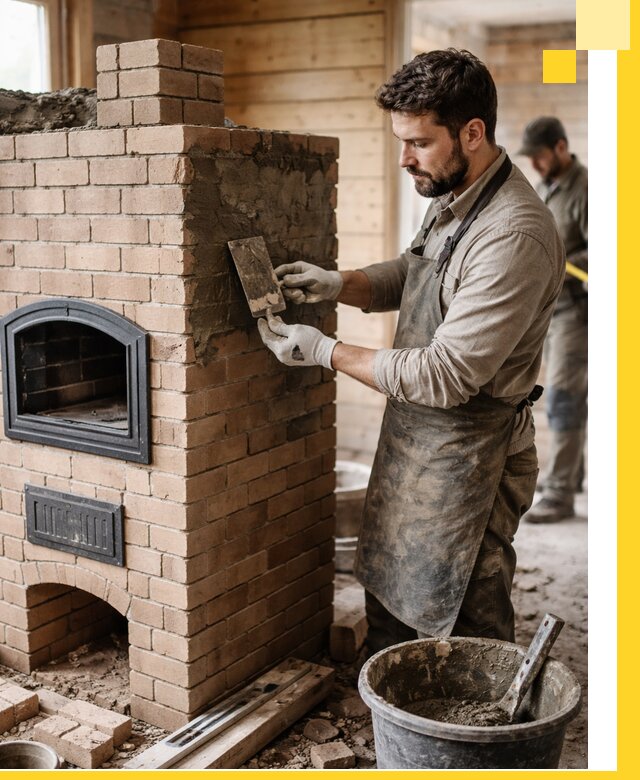 Изготовление и установка печей-шведок под ключ в Кстове