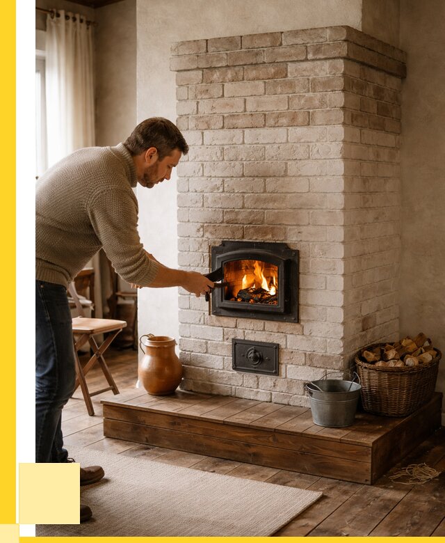 Печь голландка из кирпича в Кстове от 86564 р. | ЭриданКсв