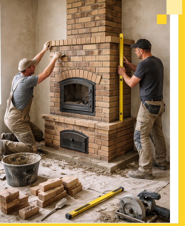 Продажа и установка печей и каминов для дома под ключ в Кстове