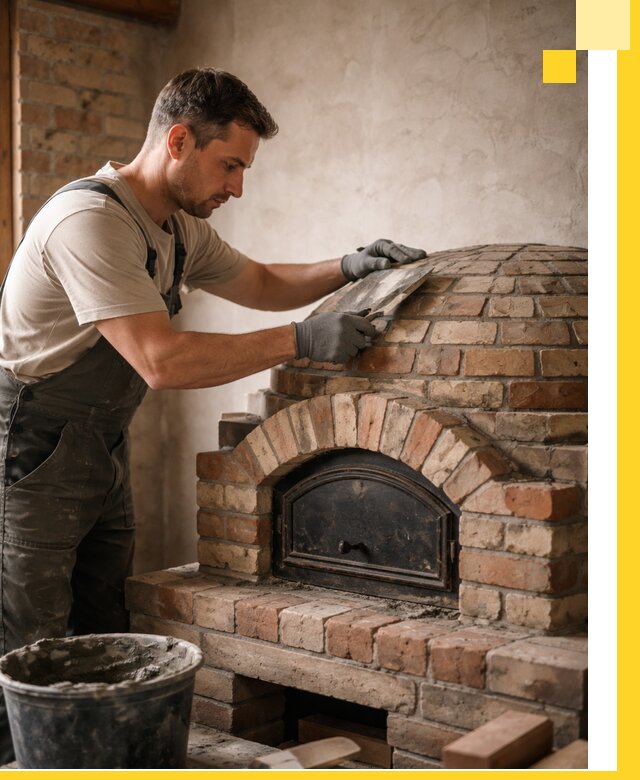 Изготовление и монтаж помпейских печей на заказ в Кстове