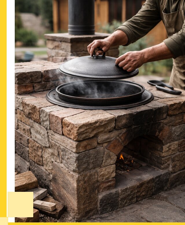 Печи для казана в Кстове по цене от 18331 р. | ЭриданКсв