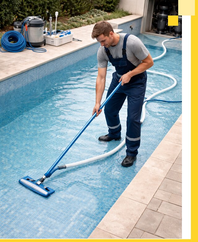 Профессиональная чистка бассейнов и фильтров в Кстове под ключ