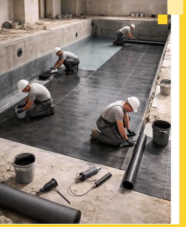 Профессиональная гидроизоляция бассейнов и чаш в Кстове под ключ