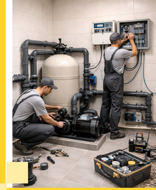 Монтаж оборудования для бассейнов в Кстове от 40736 р. | ЭриданКсв