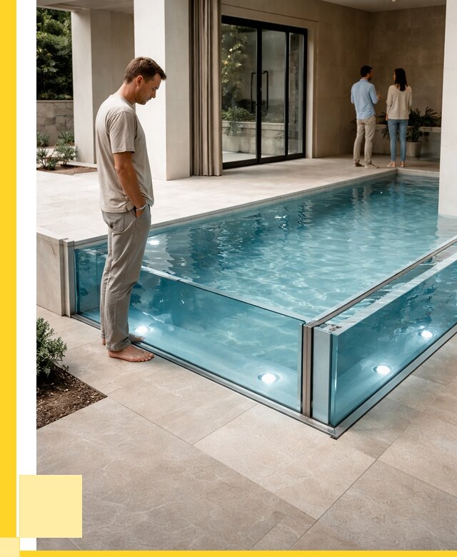 Стеклянные бассейны в Кстове от 1222080 р. | ЭриданКсв — мозаика