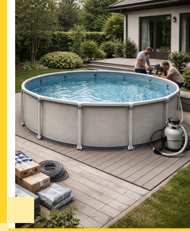 Купить каркасные бассейны в Кстове от 45828 р. | ЭриданКсв