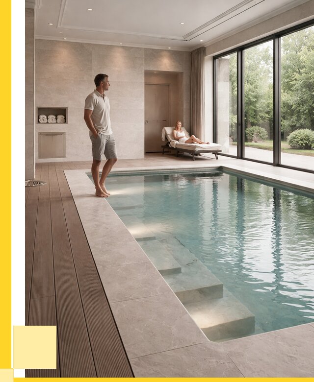 Бассейны в коттедже под ключ в Кстове от 1222080 р. | ЭриданКсв