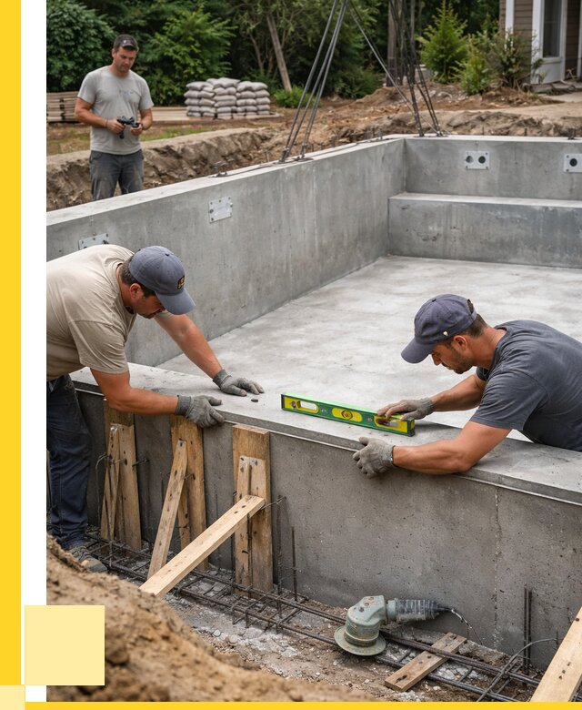 Монтаж чаши бассейна в Кстове под ключ от 254600 р., ЭриданКсв