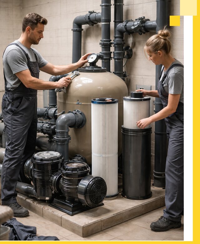 Фильтры и системы фильтрации для бассейнов в Кстове