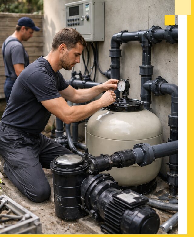 Поставка и монтаж фильтровального оборудования для бассейнов в Кстове