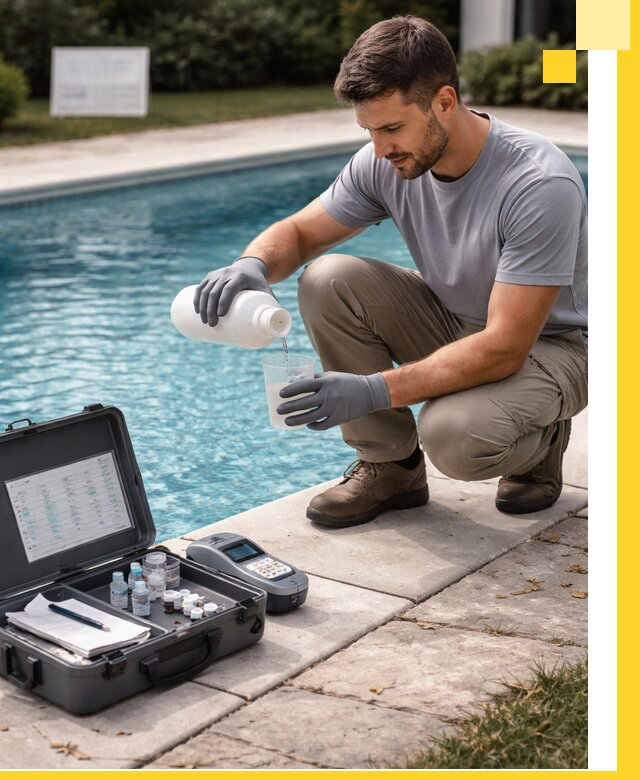 Профессиональная дезинфекция воды в бассейне в Кстове