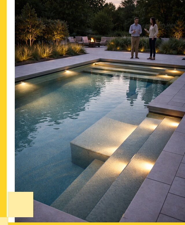 Освещение бассейнов в Кстове под ключ от 25460 р. | ЭриданКсв