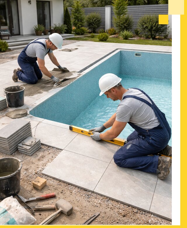 Строительство и монтаж плавательных бассейнов под ключ в Кстове