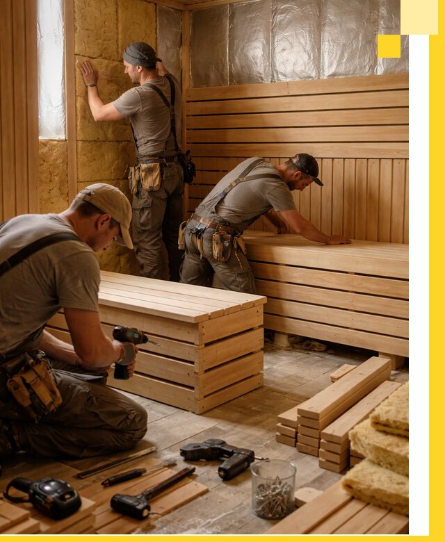 Профессиональное строительство саун под ключ в Кстове