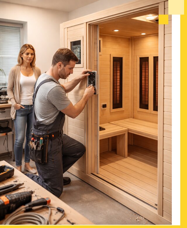 Инфракрасные сауны под ключ в Кстове продажа и установка