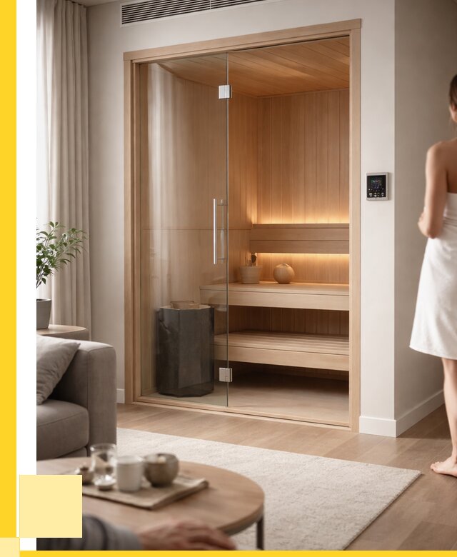 Сауна в квартире под ключ в Кстове от 122208 р. ЭриданКсв