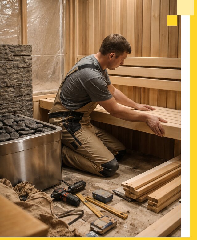 Сауны для дома под ключ с проектированием и монтажом в Кстове