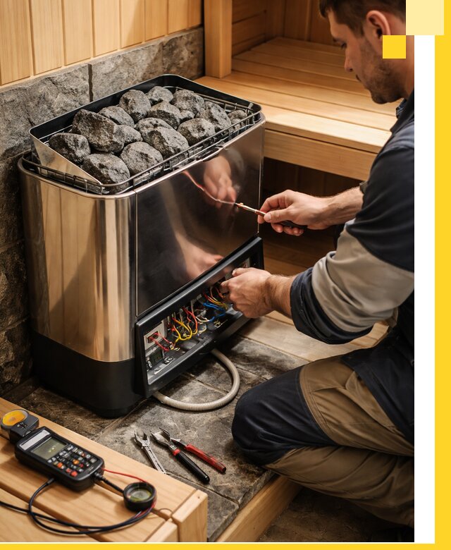 Продажа и установка электрокаменок для саун в Кстове