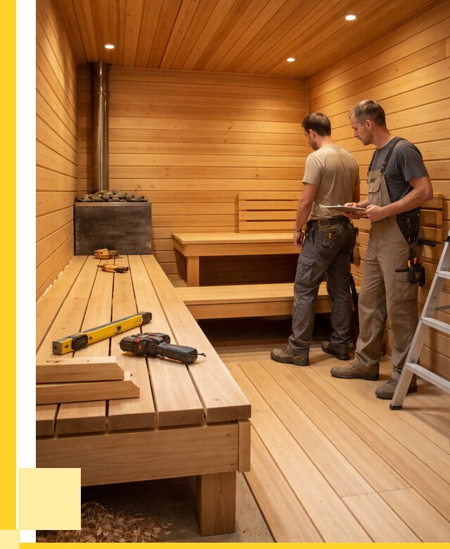 Отделка бань и саун в Кстове по цене от 4583 р. | ЭриданКсв