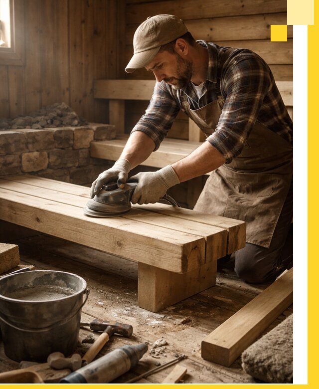 Ремонт бань под ключ в Кстове с гарантией качества и сроков