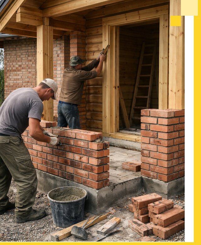 Строительство кирпичных бань под ключ в Кстове с гарантией качества