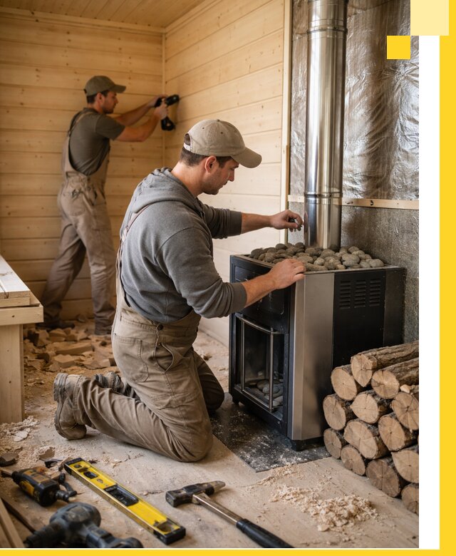 Строительство деревянных бань под ключ в Кстове проекты и монтаж