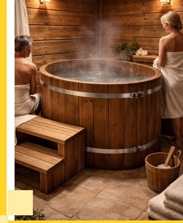 Бани с купелью под ключ в Кстове от 458280 р. | ЭриданКсв