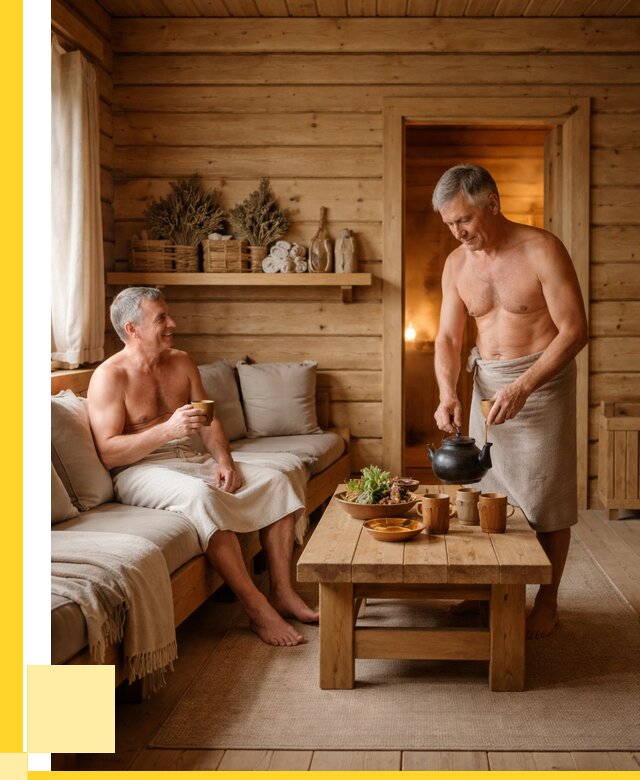 Бани с комнатой отдыха под ключ в Кстове от 458280 р. | ЭриданКсв