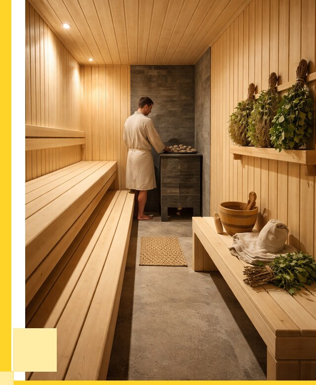 Отделка парной под ключ в Кстове от 356440 р. | ЭриданКсв