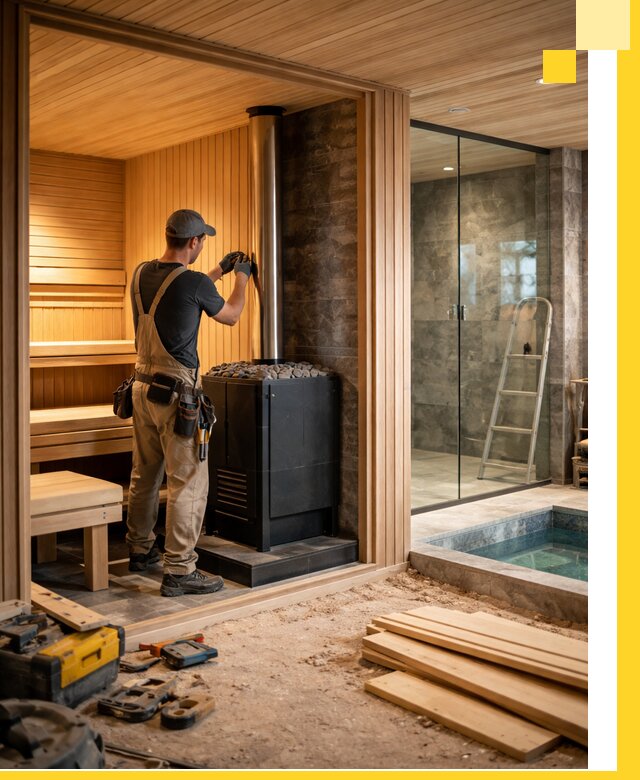 Полное строительство банных комплексов под ключ в Кстове