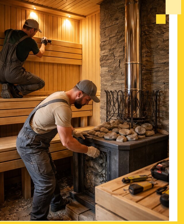 Комплексный дизайн бань, саун и зон отдыха в Кстове