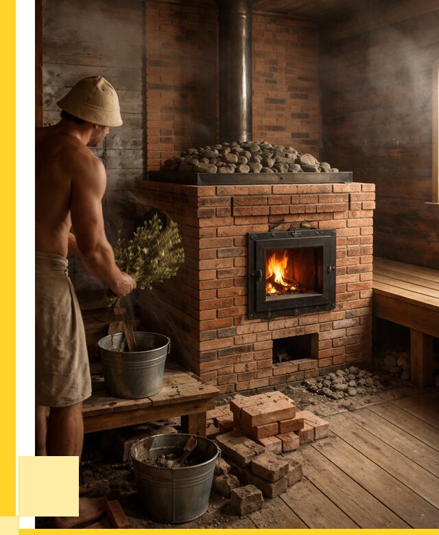 Кирпичные банные печи в Кстове от 91656 р. | ЭриданКсв